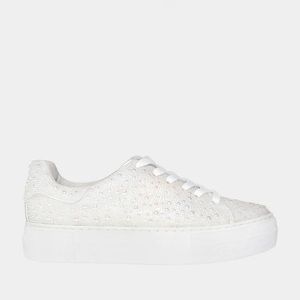 Betsy Johnson Suton Highwall Bling Platform Sneaker